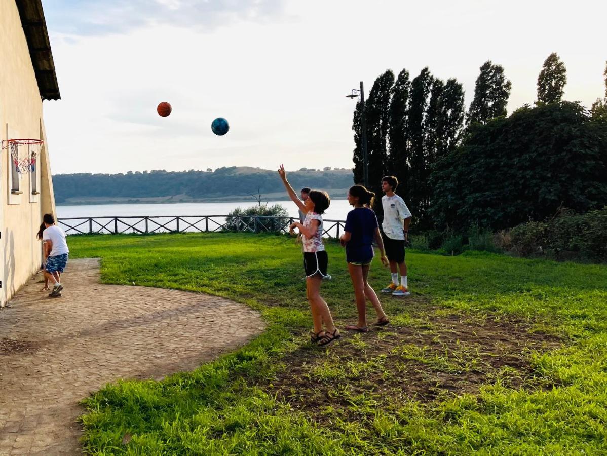 Agriturismo Potrero Grande Sul Lago Di Martignano Con Spiaggia Campagnano Di Roma Ngoại thất bức ảnh